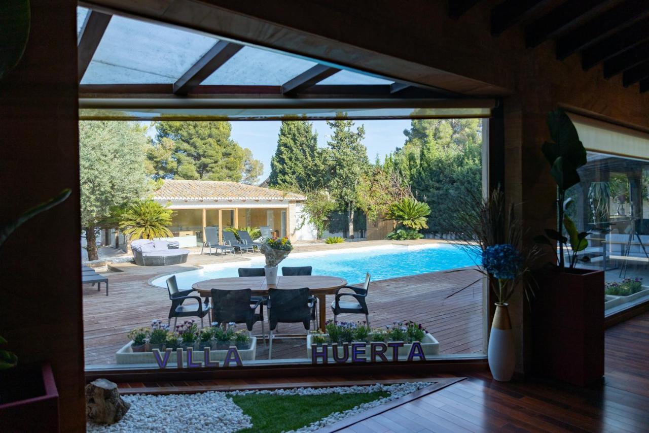 Villa Huerta 2, Paterna, Jacuzzi, Sauna Exteriör bild