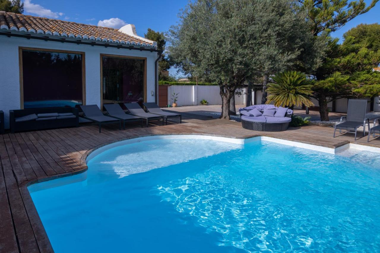 Villa Huerta 2, Paterna, Jacuzzi, Sauna Exteriör bild